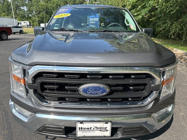 Certified 2022 Ford F-150 XLT with VIN 1FTFW1ED2NFA99838 for sale in West Point, VA