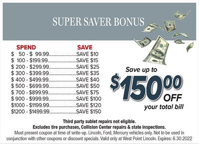 Super Saver Bonus Super Saver Bonus
