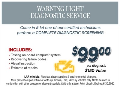 Warning Light Diagnostic Service Warning Light Diagnostic Service