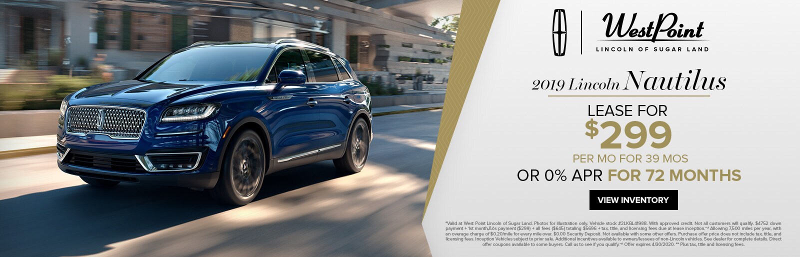 West Point Lincoln of Sugar Land New Lincoln dealership in Houston