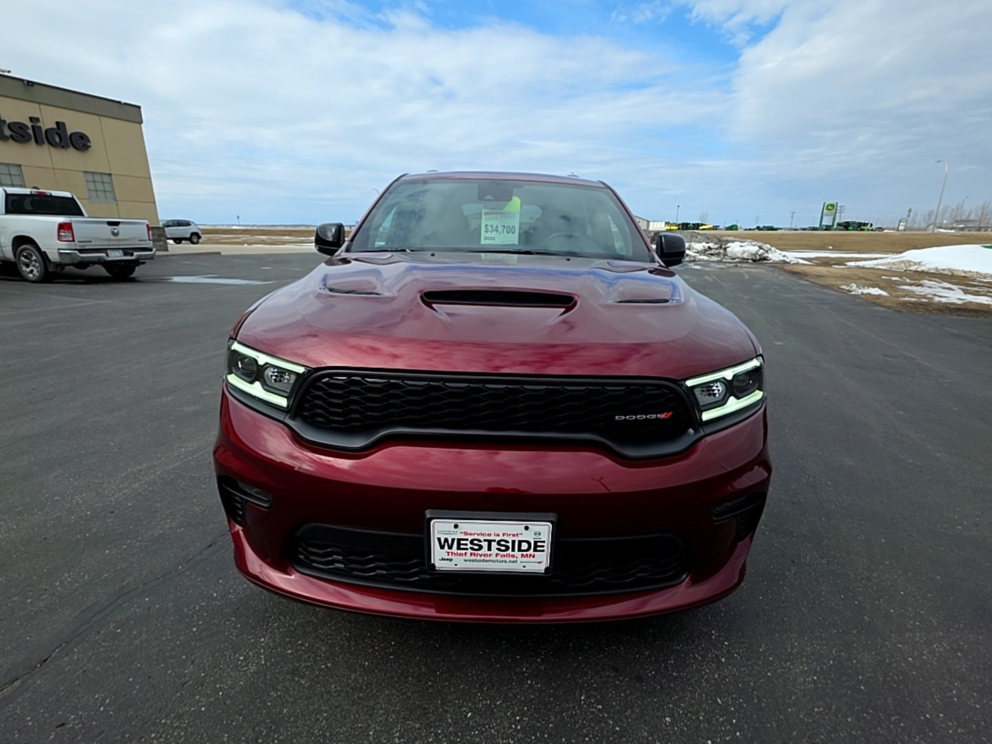 Used 2022 Dodge Durango GT Plus with VIN 1C4RDJDG9NC207890 for sale in Thief River Falls, Minnesota