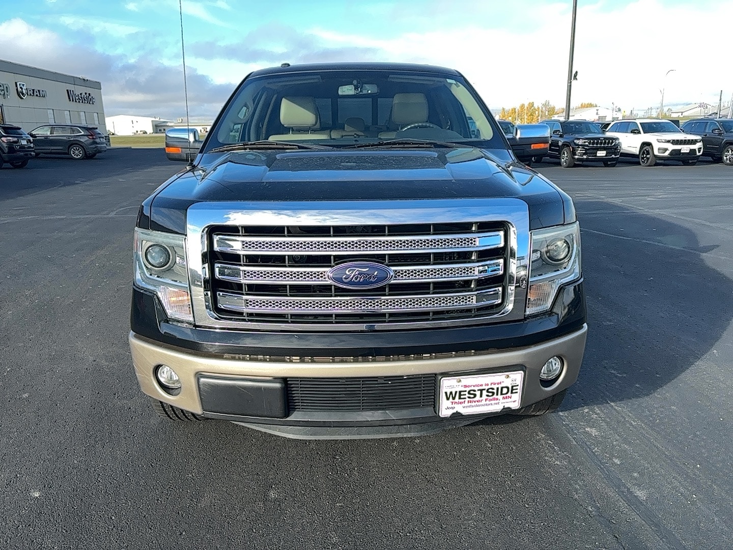 Used 2013 Ford F-150 Lariat with VIN 1FTFW1CTXDKE00517 for sale in Thief River Falls, Minnesota