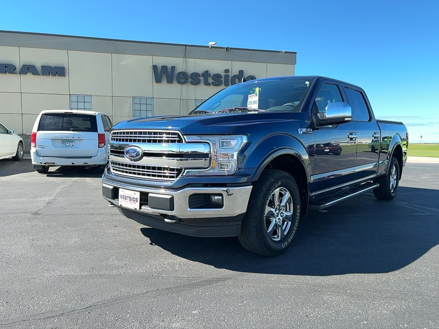 Used 2019 Ford F-150 Lariat with VIN 1FTFW1E40KKE94426 for sale in Thief River Falls, Minnesota