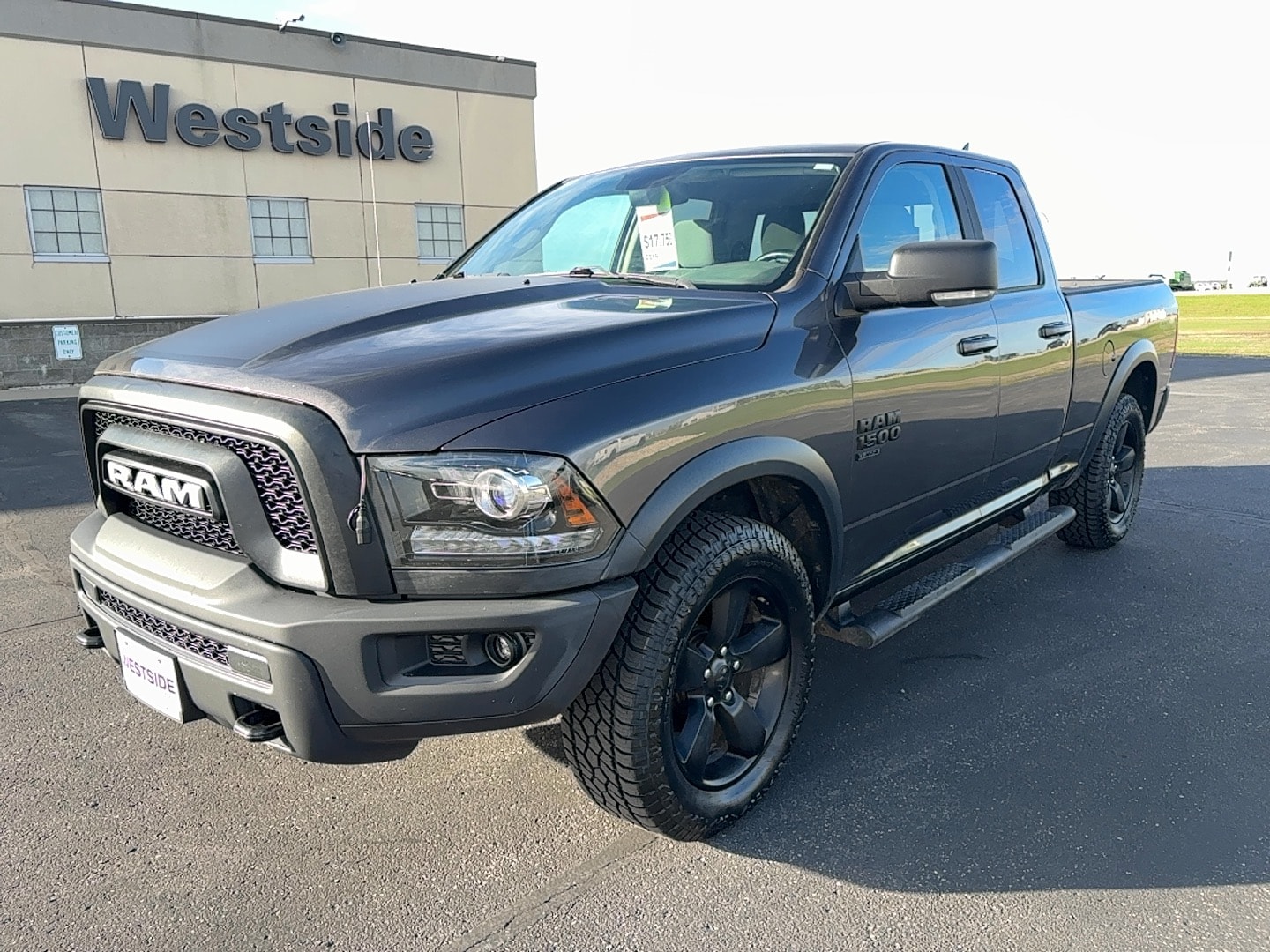 Used 2019 RAM Ram 1500 Classic Warlock with VIN 1C6RR7GG2KS649547 for sale in Thief River Falls, Minnesota