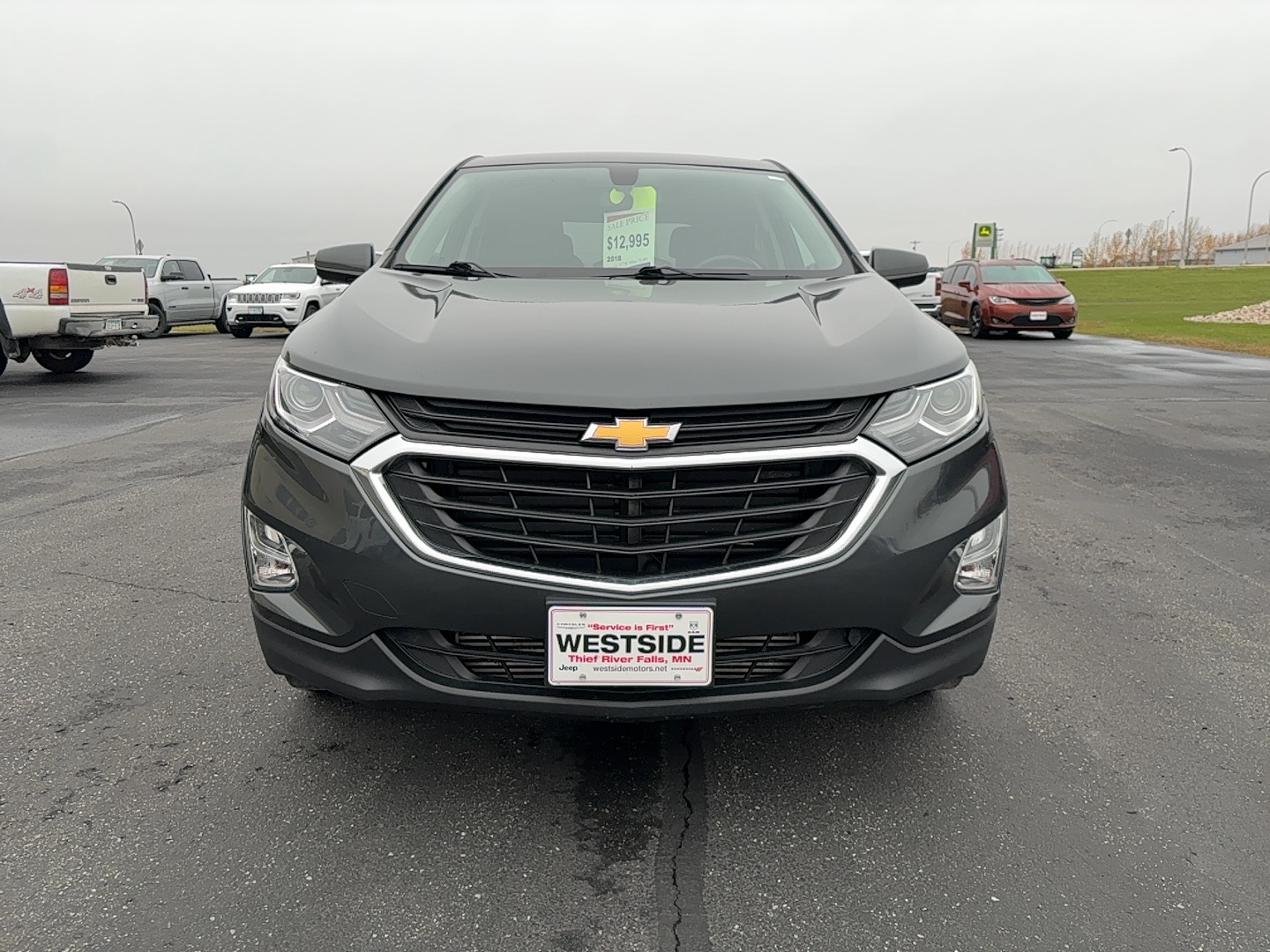 Used 2018 Chevrolet Equinox LT with VIN 3GNAXJEV7JS648866 for sale in Thief River Falls, Minnesota