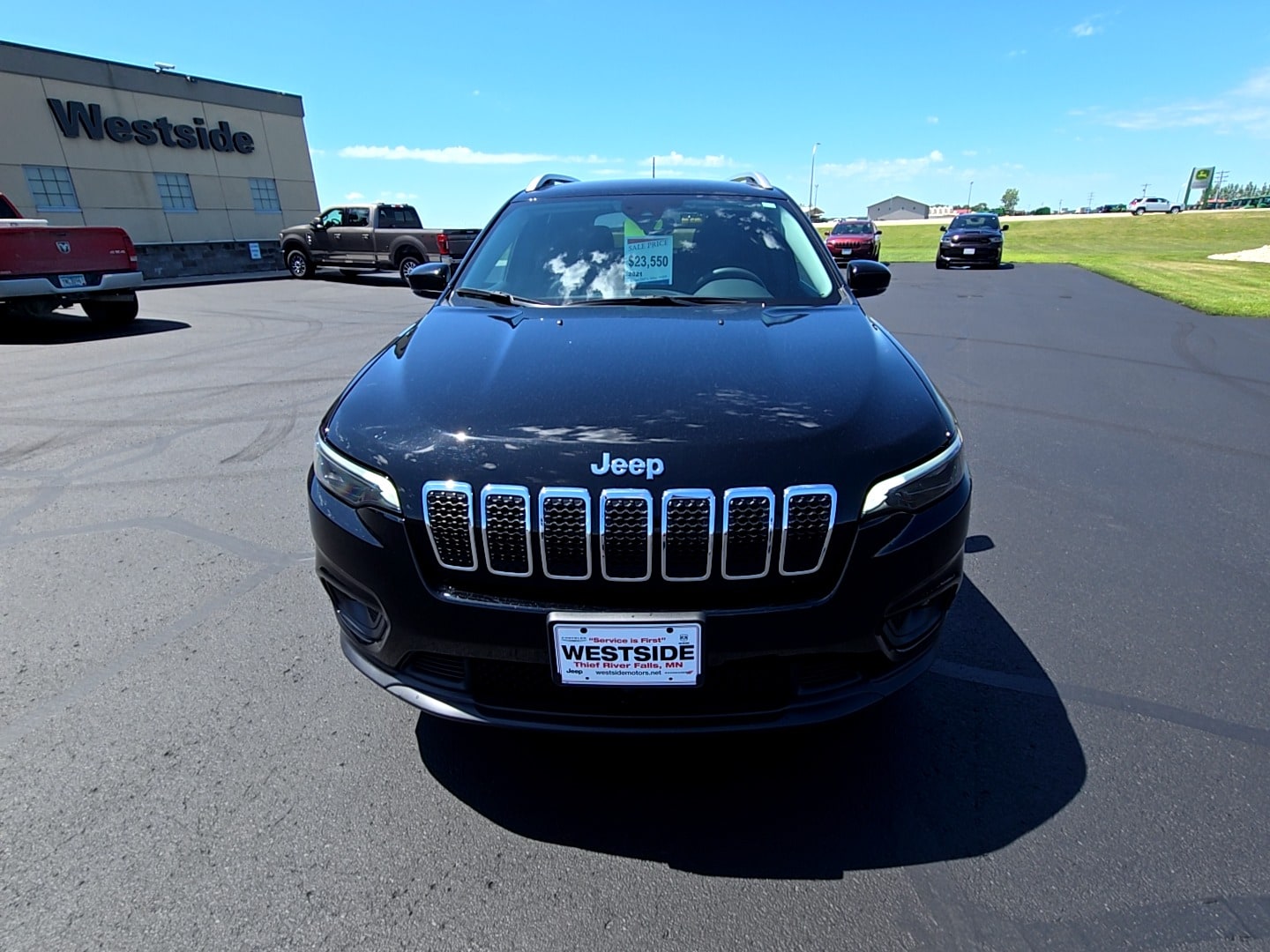Used 2021 Jeep Cherokee Latitude Lux with VIN 1C4PJMMX6MD241456 for sale in Thief River Falls, Minnesota