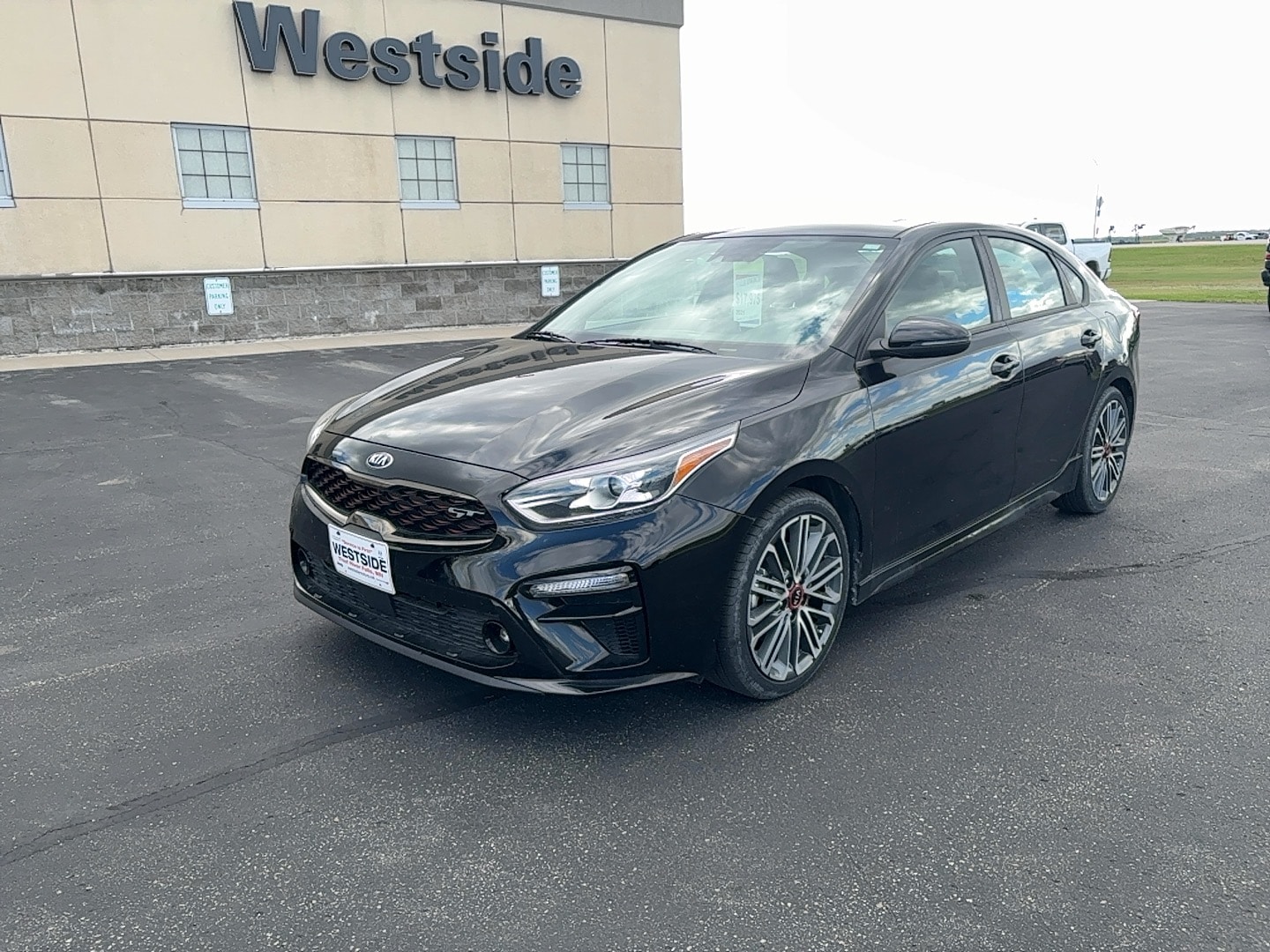 Aurora Black 2021 Kia Forte Sedan Front-Wheel Drive Automatic