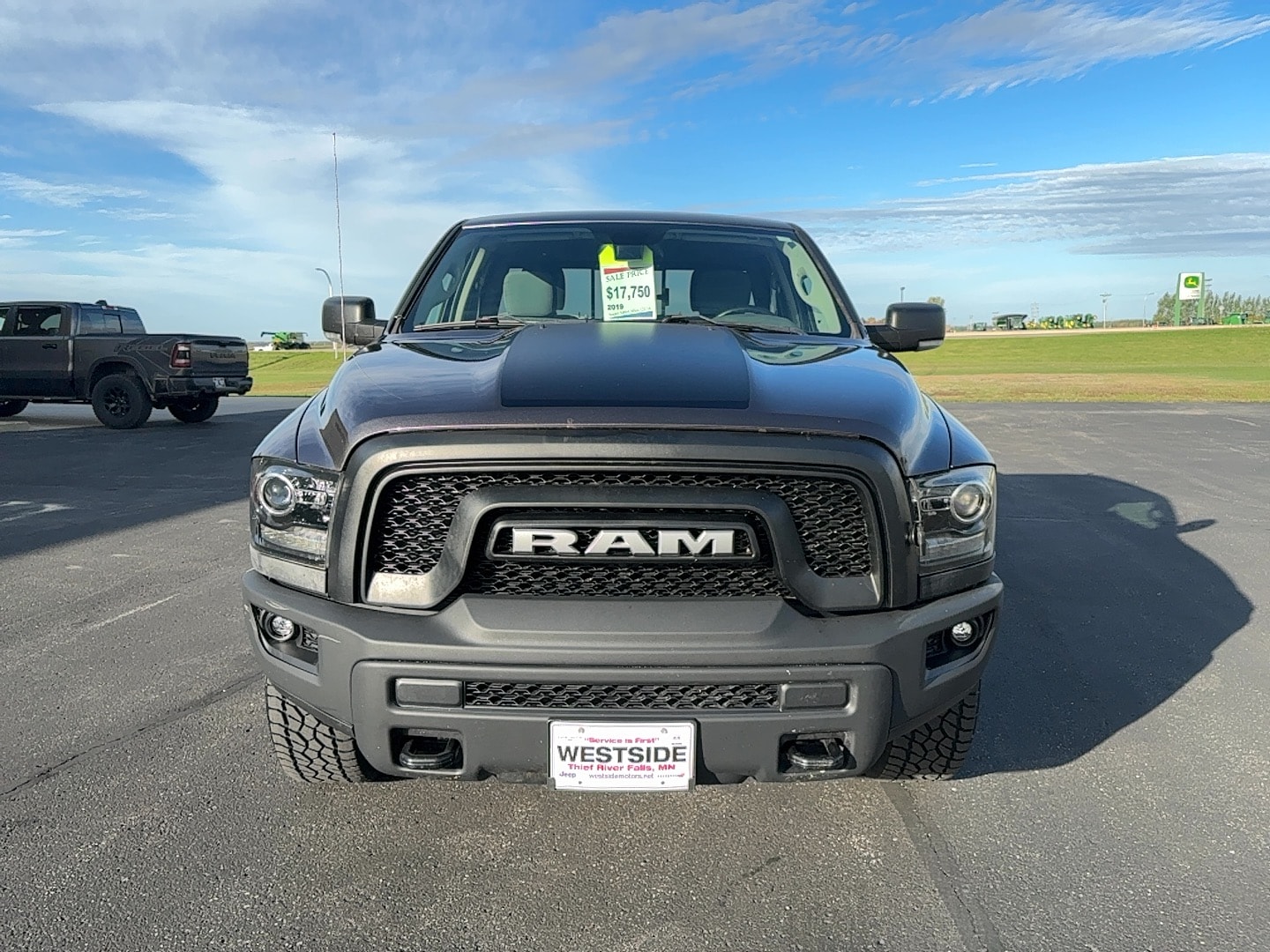Used 2019 RAM Ram 1500 Classic Warlock with VIN 1C6RR7GG2KS649547 for sale in Thief River Falls, Minnesota