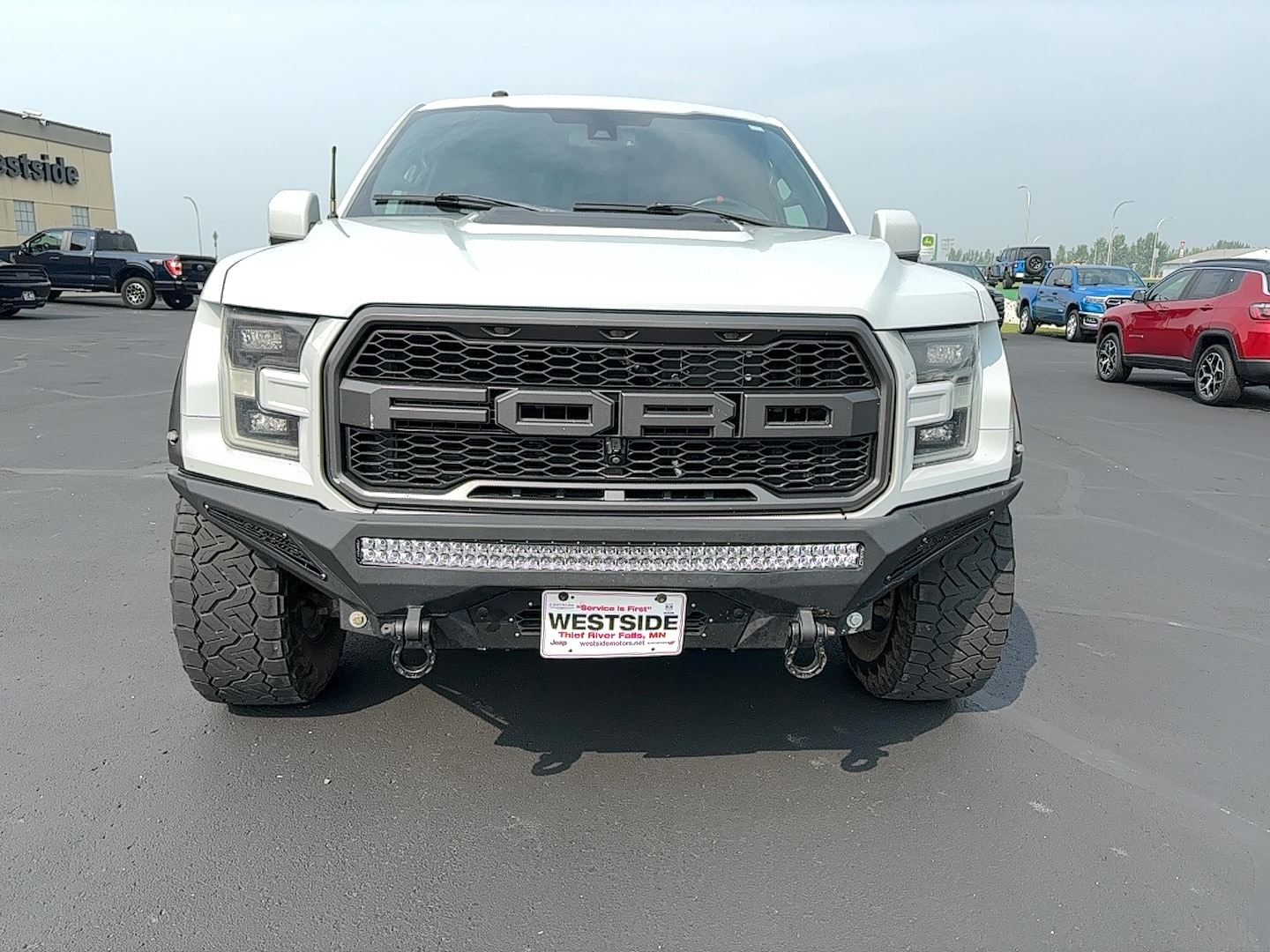 Used 2017 Ford F-150 Raptor with VIN 1FTFW1RG1HFB38394 for sale in Thief River Falls, Minnesota