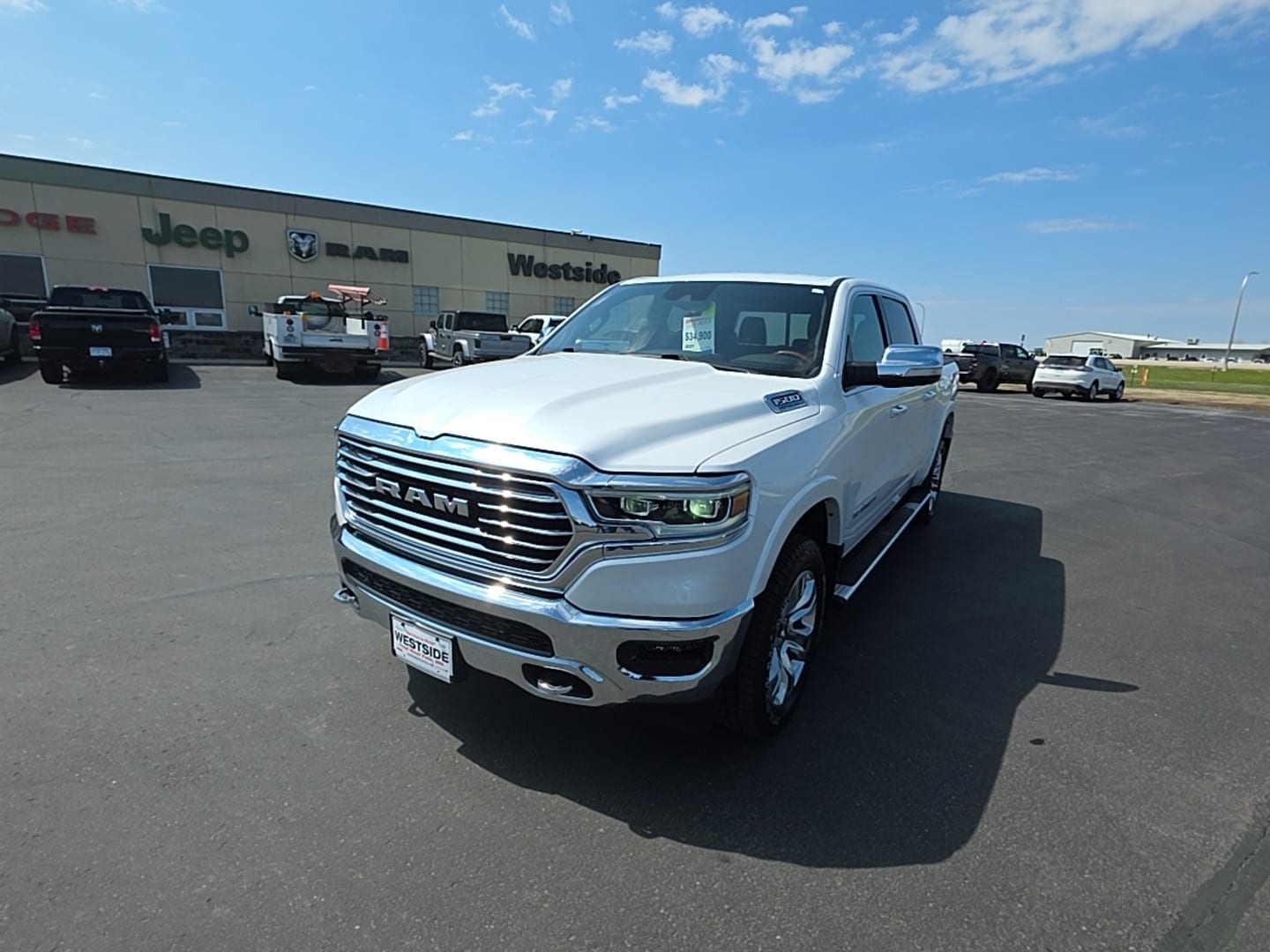 Used 2021 RAM Ram 1500 Pickup Longhorn with VIN 1C6SRFKT8MN786459 for sale in Thief River Falls, Minnesota