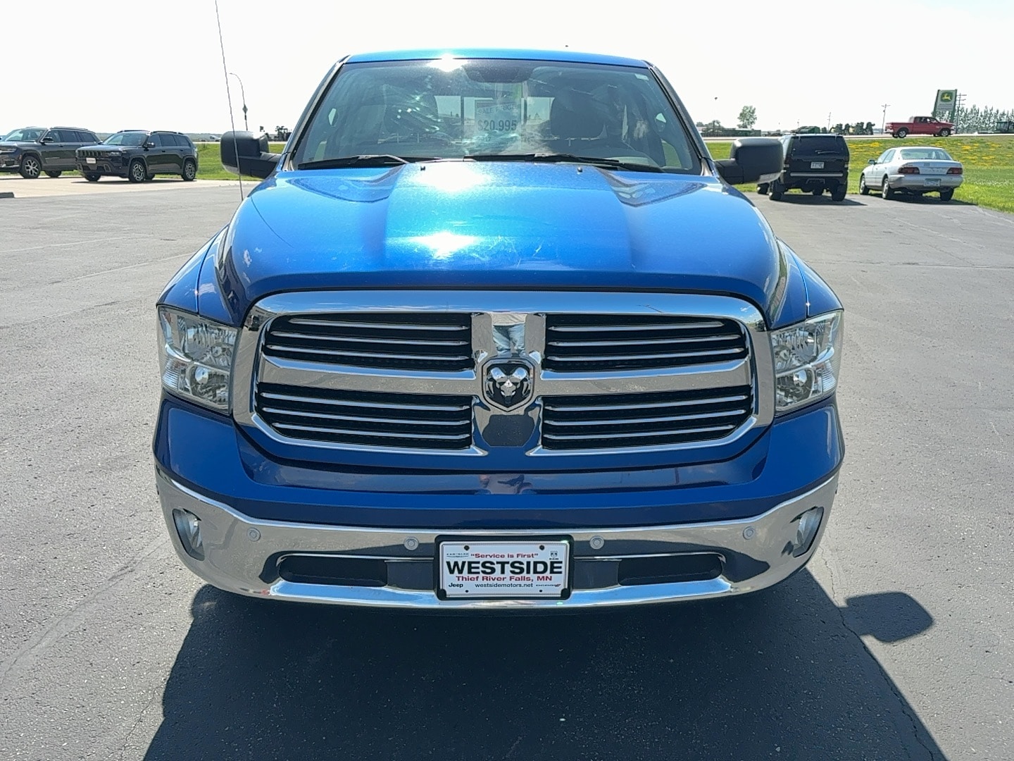 Used 2017 RAM Ram 1500 Pickup Big Horn with VIN 1C6RR7GG3HS830293 for sale in Thief River Falls, Minnesota