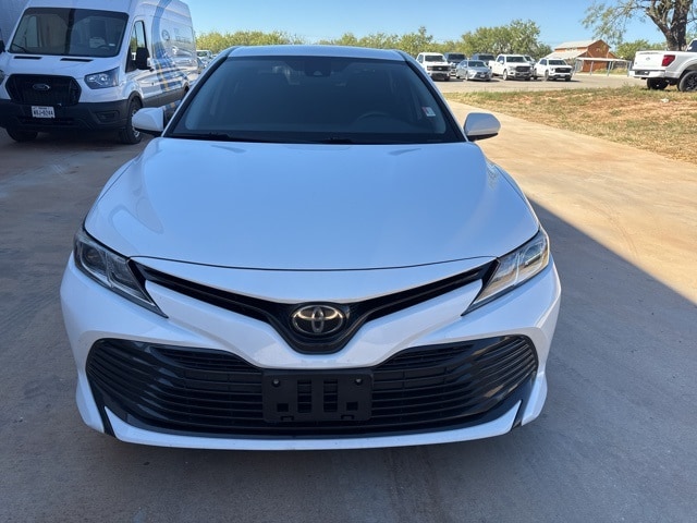 Used 2020 Toyota Camry LE with VIN 4T1C11AKXLU910019 for sale in Anson, TX