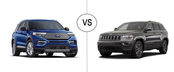 Ford Explorer Vs Jeep Grand Cherokee Lawrence Hall Ford