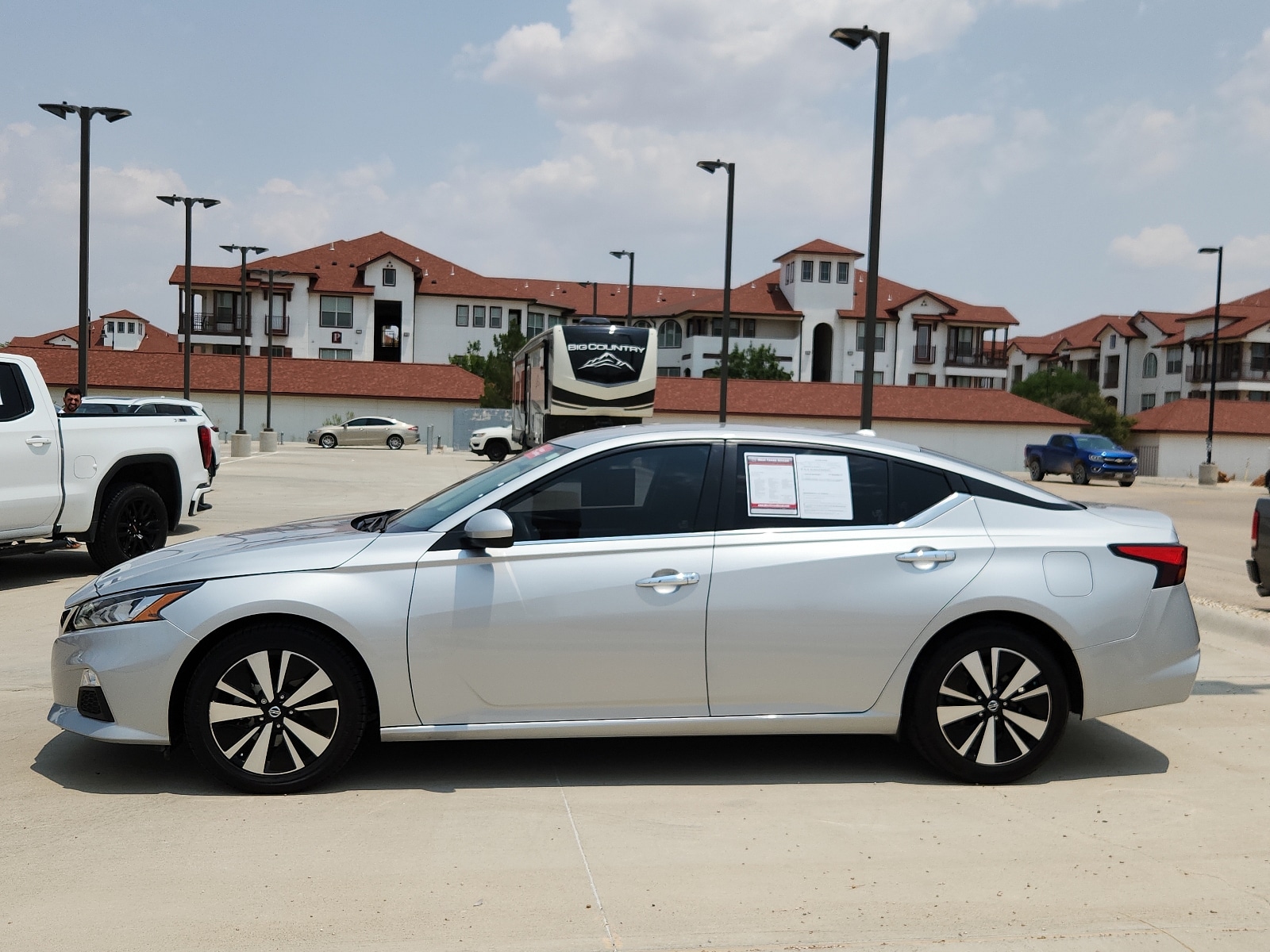 Used 2022 Nissan Altima SV with VIN 1N4BL4DVXNN405859 for sale in Odessa, TX