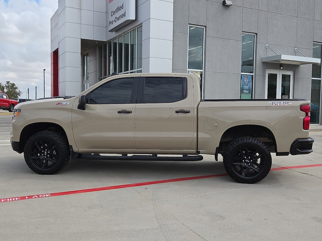 Used 2023 Chevrolet Silverado 1500 Custom Trail Boss 4x4 Crew Cab 5.75 ft. box 147.4