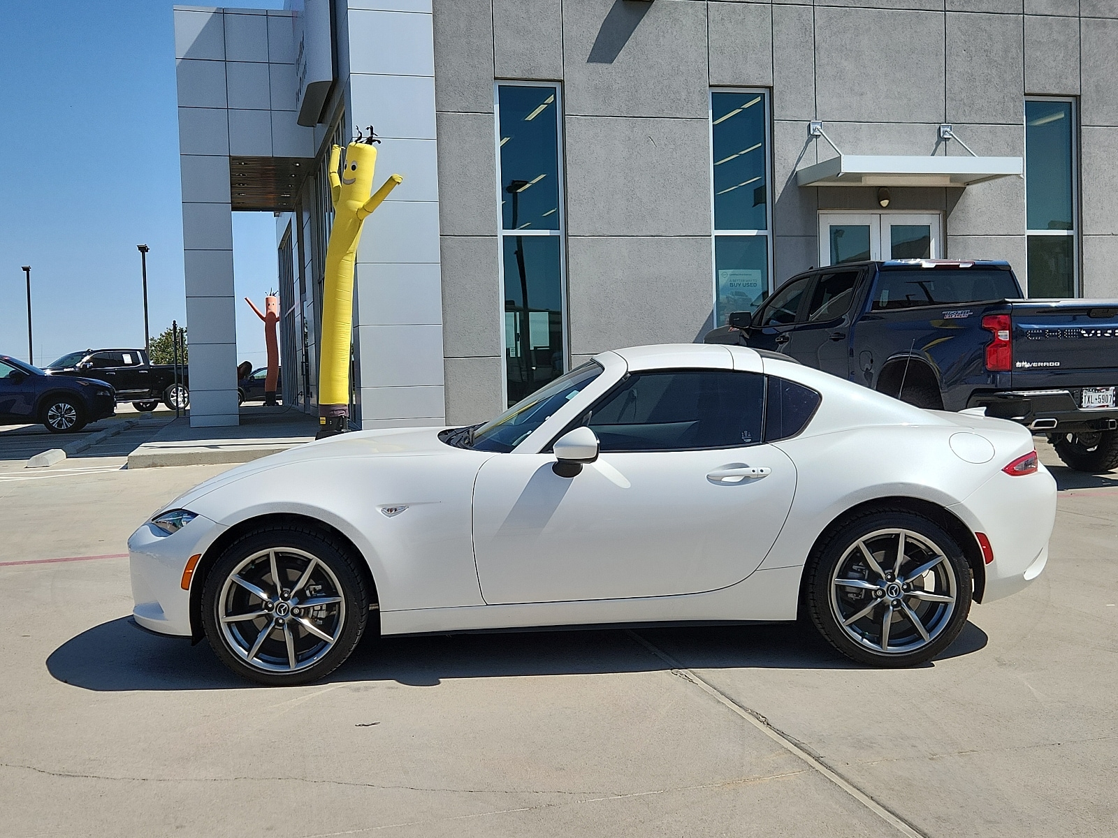 Used 2023 Mazda MX-5 Miata RF Grand Touring with VIN JM1NDAM72P0556568 for sale in Odessa, TX