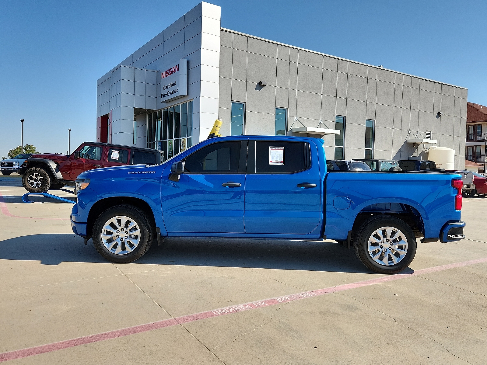 Used 2023 Chevrolet Silverado 1500 Custom with VIN 3GCPABEK3PG123704 for sale in Odessa, TX