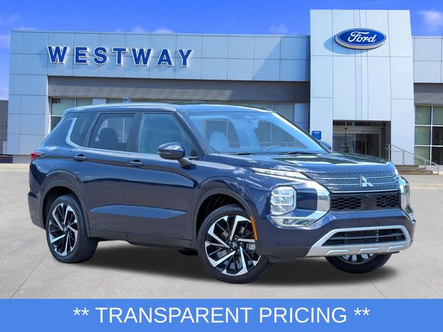 Cosmic Blue 2024 Mitsubishi Outlander SUV / Crossover Front-Wheel Drive Continuously Variable Transmission