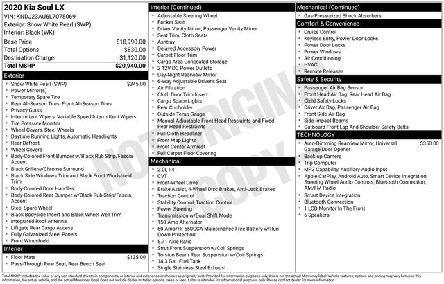 2020 Kia Soul