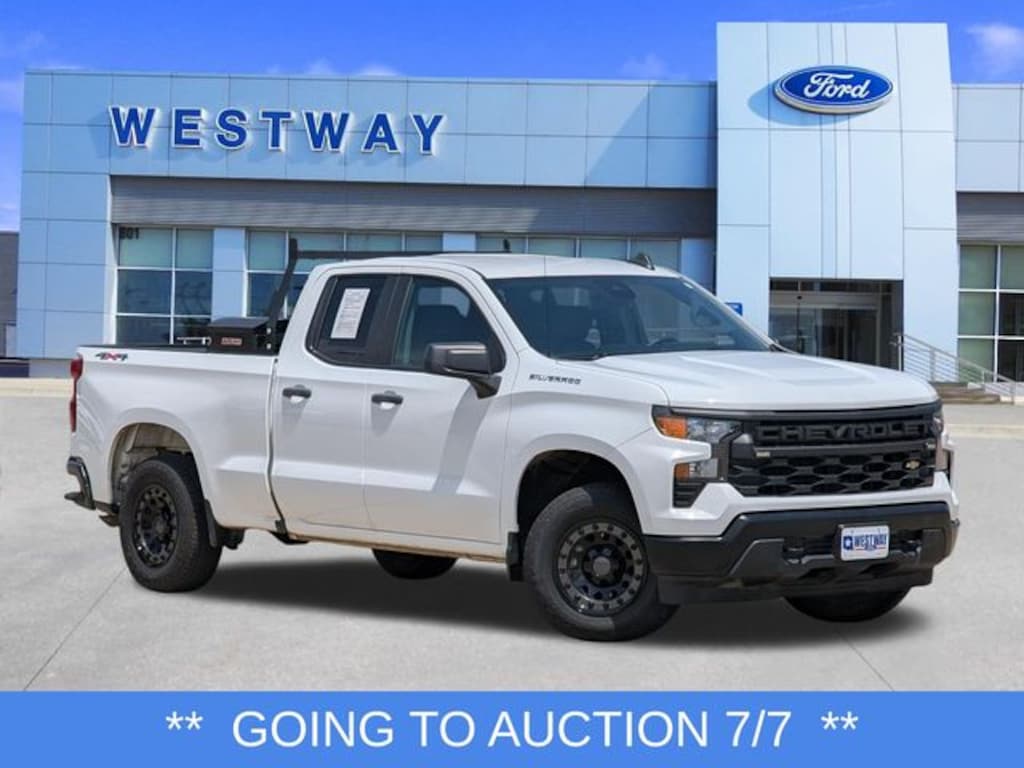 Used 2024 Chevrolet Silverado 1500 WT Truck Double Cab