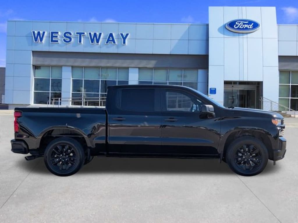 Used 2021 Chevrolet Silverado 1500 Custom Truck Crew Cab