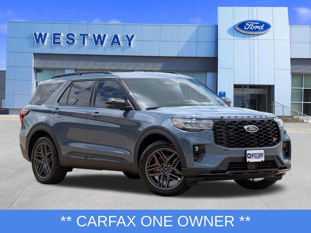 Vapor Blue 2025 Ford Explorer ST AWD SUV / Crossover All-Wheel Drive Automatic
