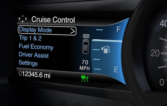 what does the adaptive cruise control icon look like