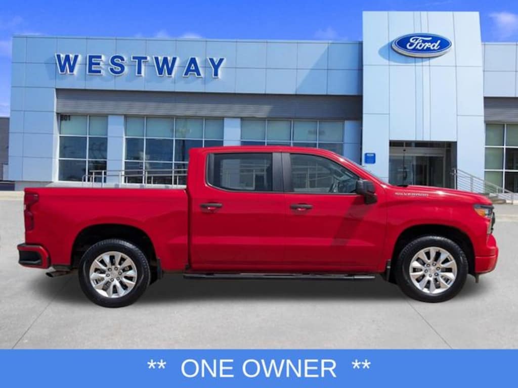 Used 2023 Chevrolet Silverado 1500 Custom Truck Crew Cab