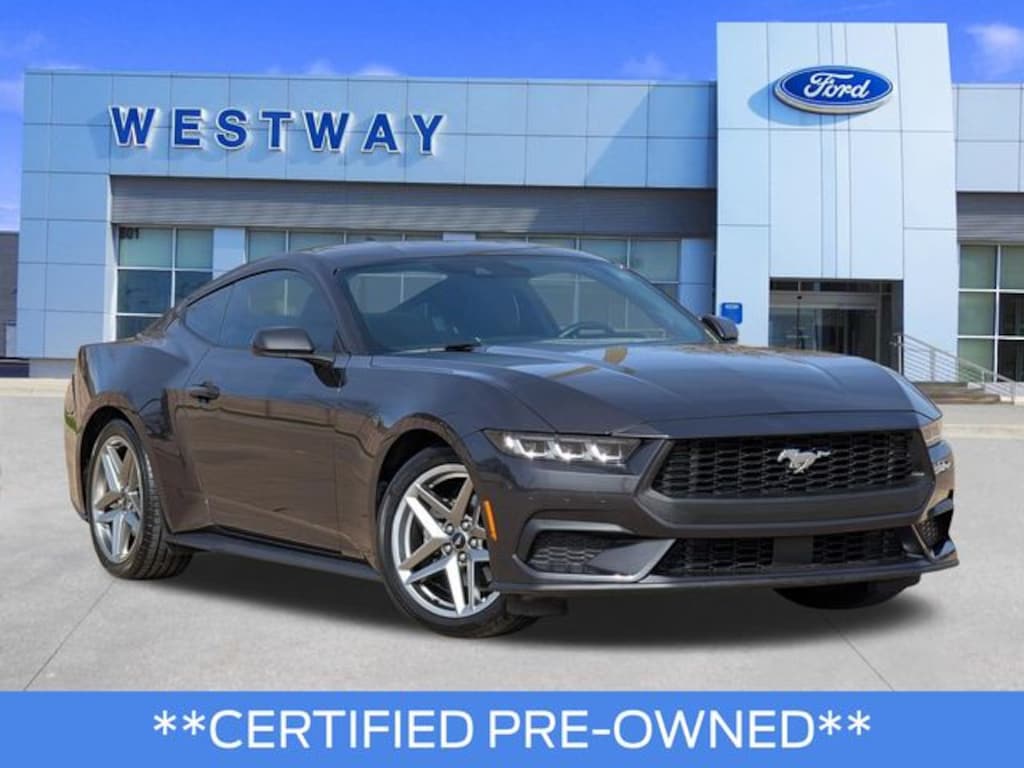 Certified 2024 Ford Mustang Ecoboost Coupe