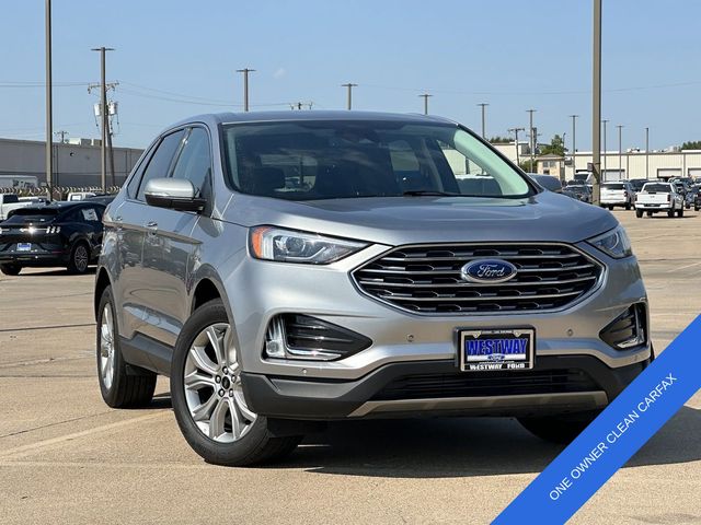 Used 2023 Ford Edge Titanium with VIN 2FMPK4K99PBA27780 for sale in Irving, TX