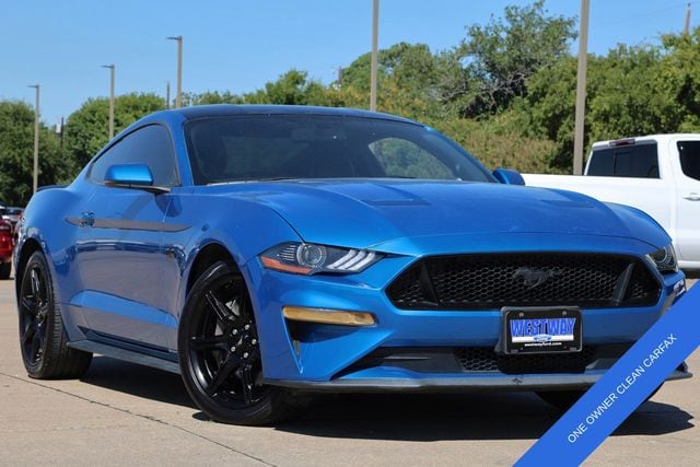 Used 2019 Ford Mustang GT Premium with VIN 1FA6P8CF3K5152807 for sale in Irving, TX