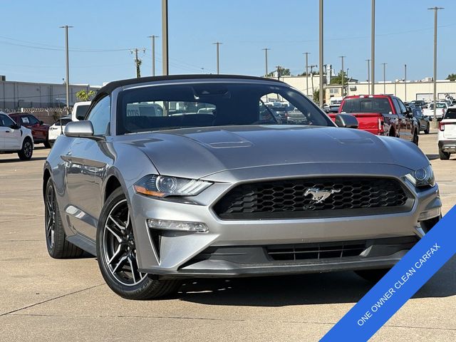 Used 2022 Ford Mustang EcoBoost Premium with VIN 1FATP8UH7N5106372 for sale in Irving, TX