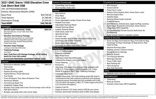 2021 GMC Sierra 2WD Crew Cab Short Box Elevation's photo