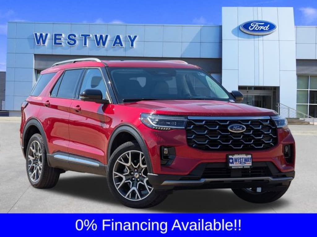 New 2025 Ford Explorer Platinum SUV