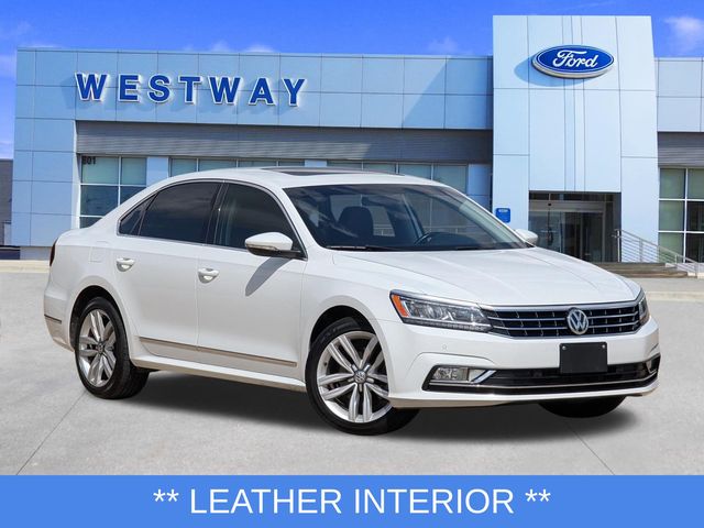 Pure White 2017 Volkswagen Passat 1.8T SE Sedan Front-Wheel Drive 6-Speed Automatic