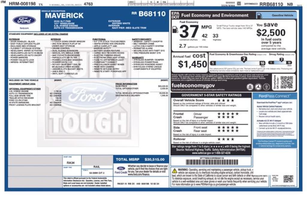 Certified 2024 Ford
