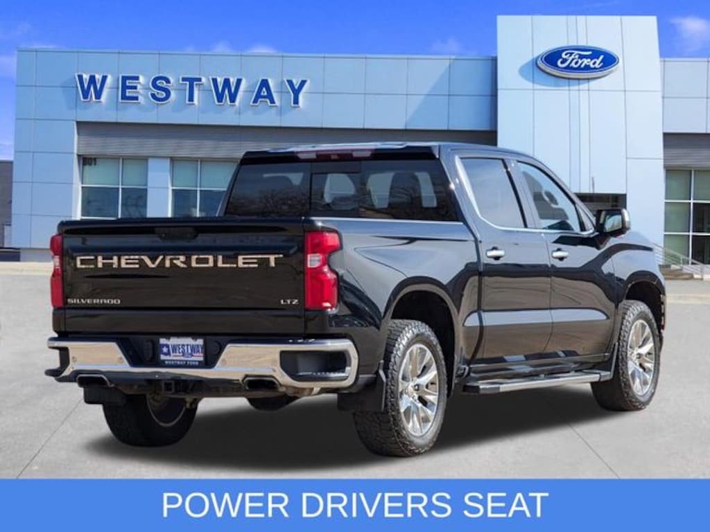 Used 2019 Chevrolet Silverado 1500 LTZ Truck Crew Cab