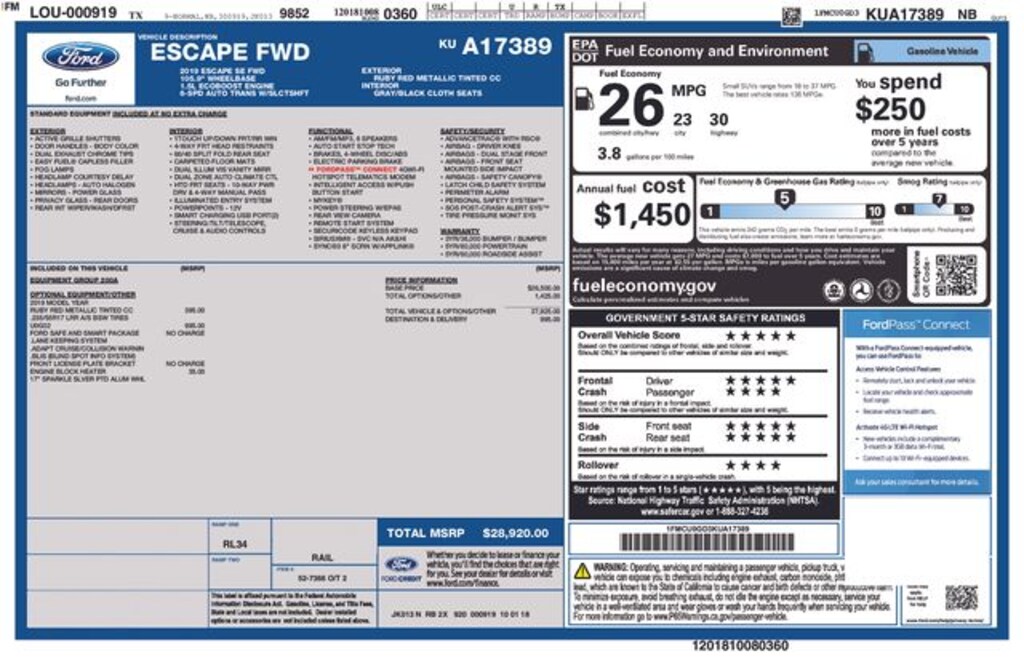 Used 2019 Ford