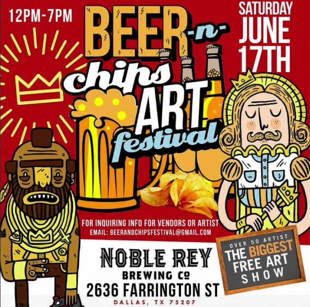 Beer & Chips Art Festival Dallas