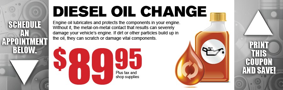 Ford diesel oil change coupon #7