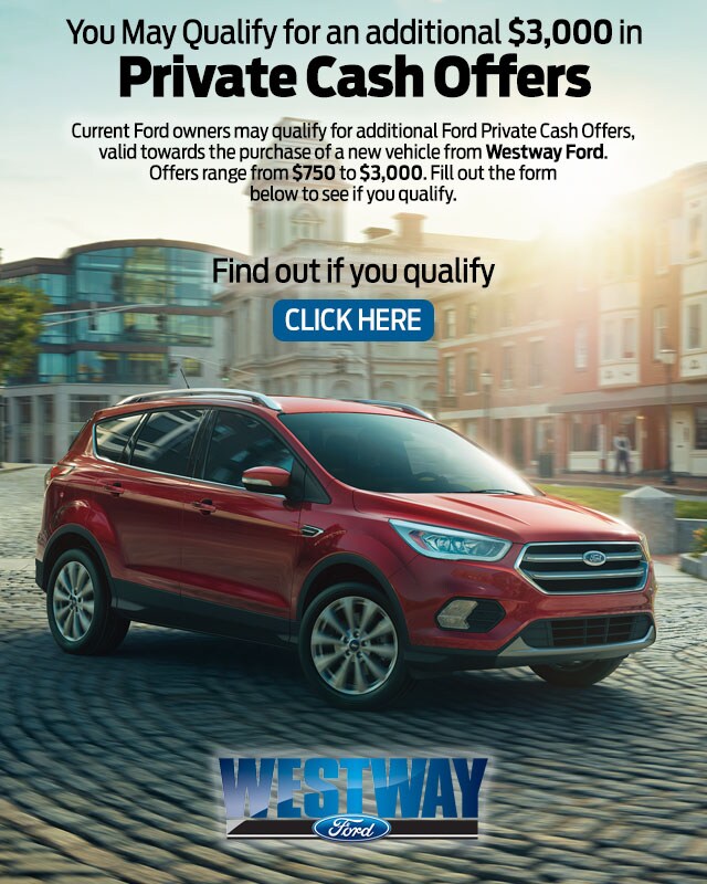 Private Cash Offers Westway Ford