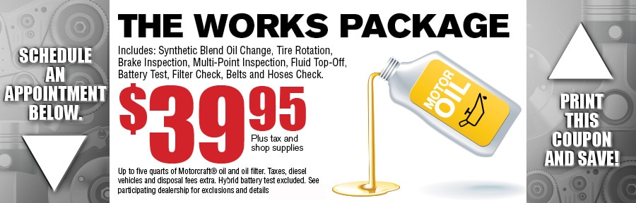 Westway ford oil change coupons #4