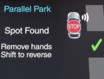 Pararall Park Assist Spot Found