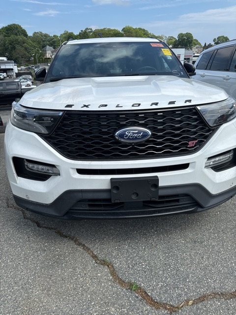 Certified 2022 Ford Explorer ST with VIN 1FM5K8GC1NGA96925 for sale in New London, CT