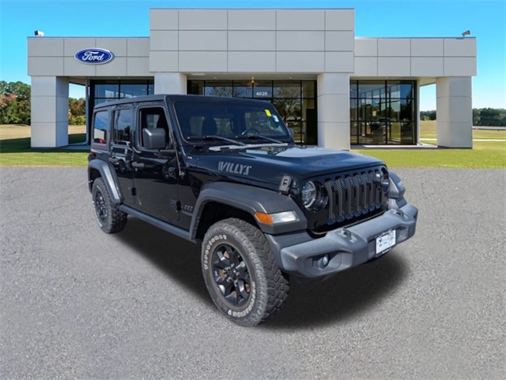 Used 2020 Jeep Wrangler Unlimited Willys SUV