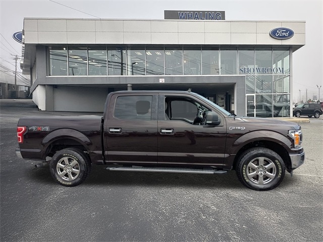 Used 2019 Ford F-150 XLT with VIN 1FTEW1EP4KKF20726 for sale in New London, CT