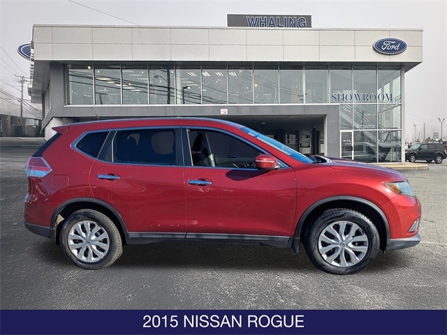 Used 2015 Nissan Rogue S with VIN 5N1AT2MK9FC859349 for sale in New London, CT
