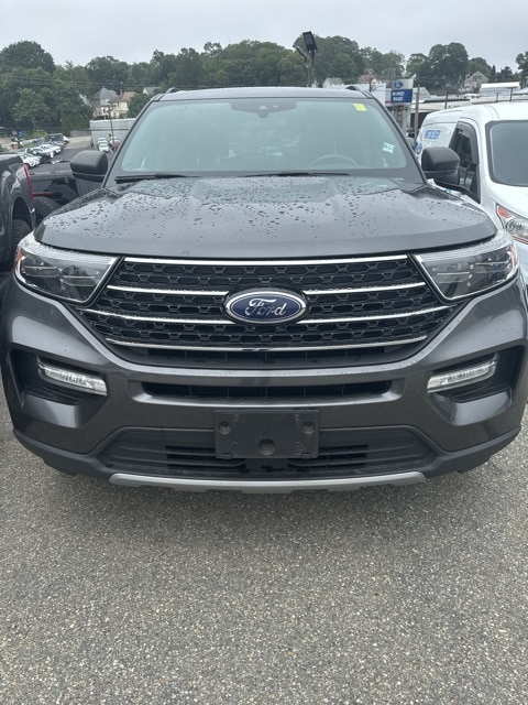 Used 2020 Ford Explorer XLT with VIN 1FMSK8DH4LGB59242 for sale in New London, CT
