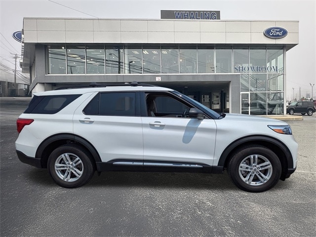 Certified 2022 Ford Explorer XLT with VIN 1FMSK8DH0NGB07982 for sale in New London, CT