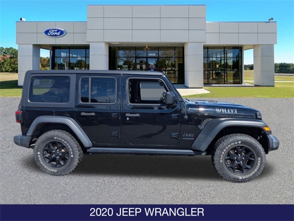 Used 2020 Jeep Wrangler Unlimited Willys SUV